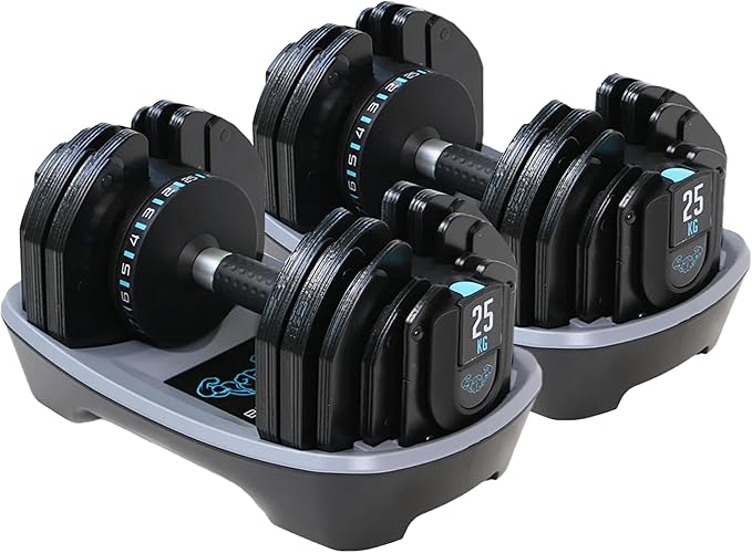 25kg Adjustable Dumbbell (Pair) - 1kg-2kg increment