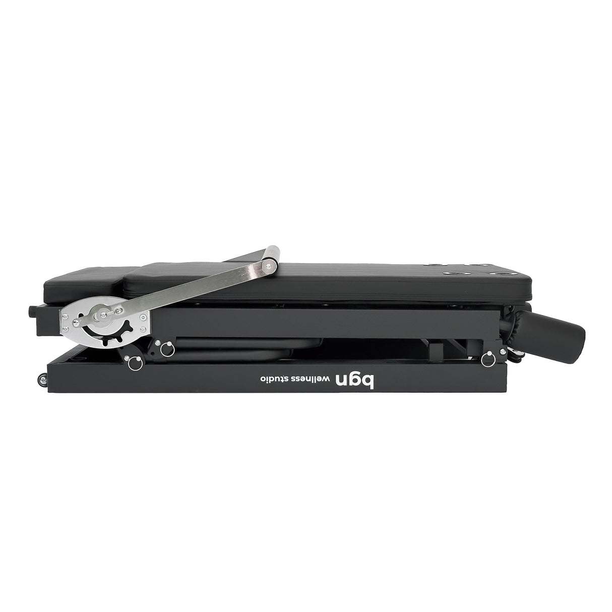 Foldable Reformer Pilates Machine - Midnight Black / Cloud Grey